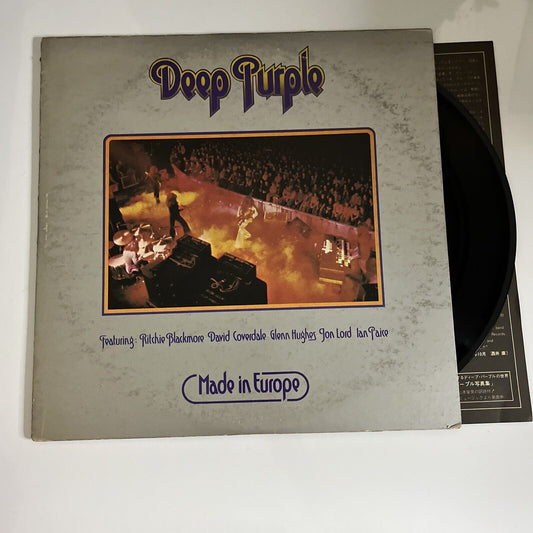 Deep Purple – Made In Europe 1976 LP Vinyl Record P-10262W