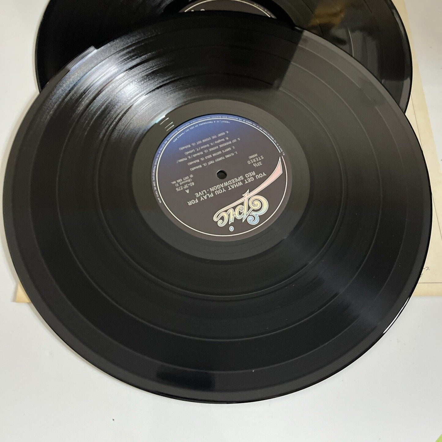 REO Speedwagon – You Get What You Play For 1980 2 LP Vinyl Obi Japan Gatefold