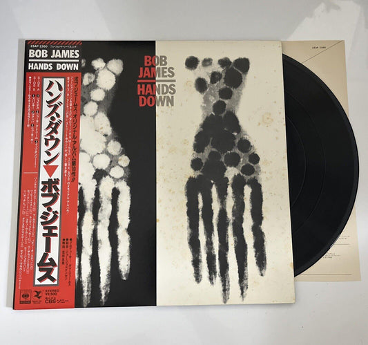 Bob James – Hands Down 1982 LP Vinyl Record Obi Japan 25AP 2360