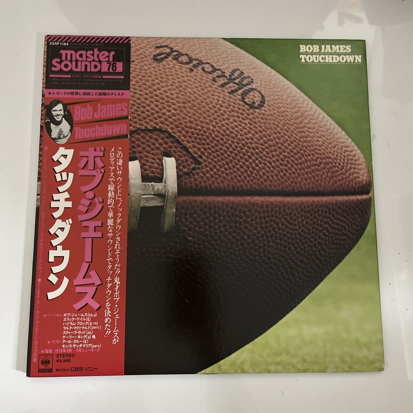 Bob James – Touchdown 1978 LP Vinyl Record Gatefold Obi Japan 25AP 1184