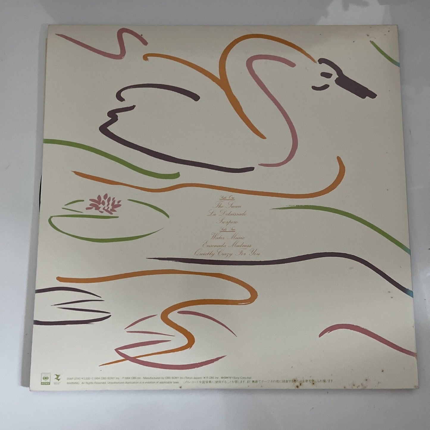 Bob James – The Swan 1984 LP Vinyl Record Gatefold Japan 25AP 2740