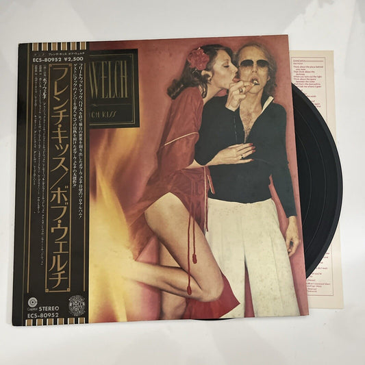 Bob Welch – French Kiss 1977 LP Vinyl Record Obi Japan ECS-80952