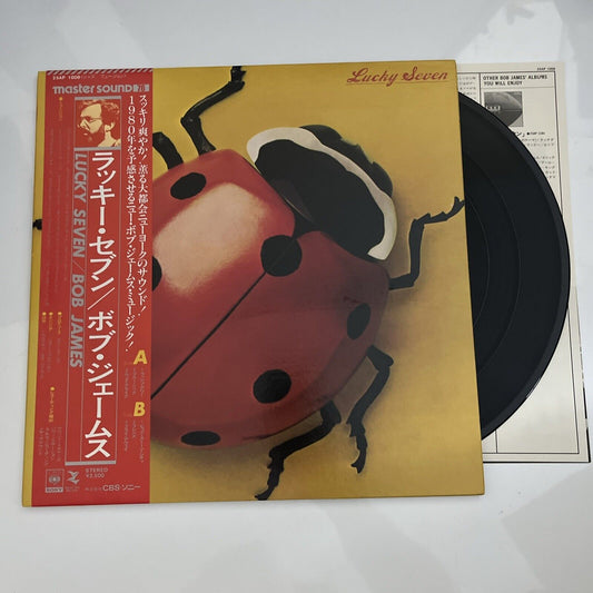 Bob James – Lucky Seven 1979 LP Vinyl Record Gatefold Obi Japan 25AP 1008