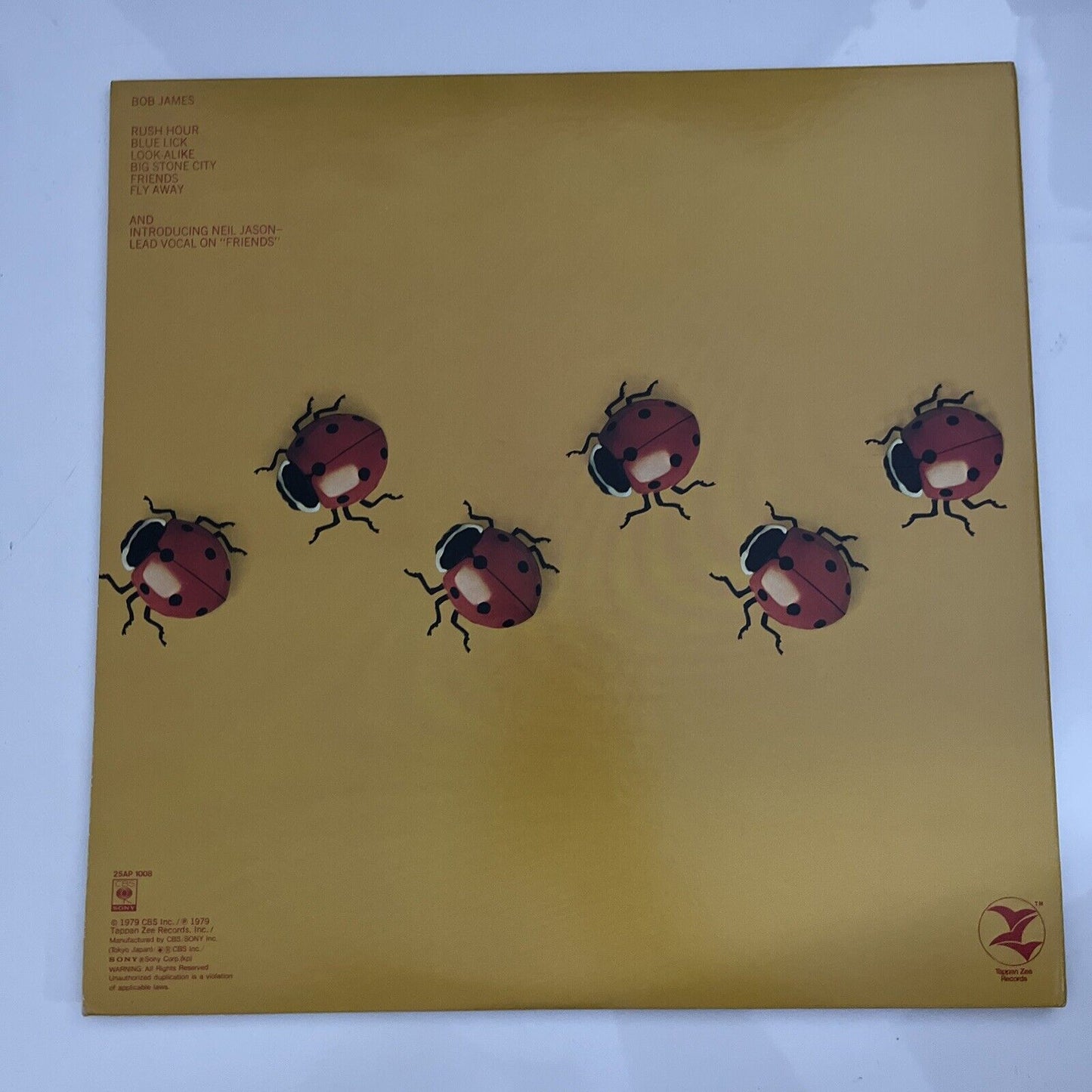 Bob James – Lucky Seven 1979 LP Vinyl Record Gatefold Obi Japan 25AP 1008