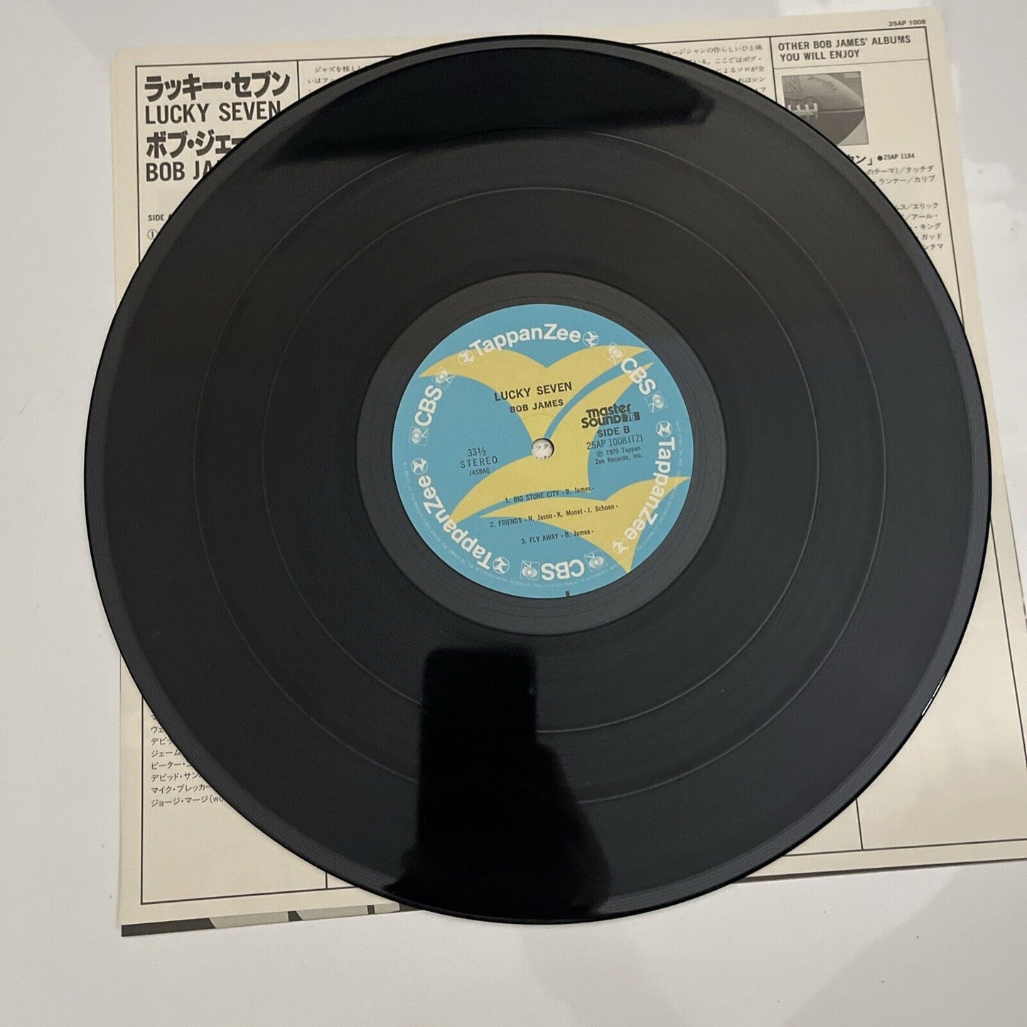 Bob James – Lucky Seven 1979 LP Vinyl Record Gatefold Obi Japan 25AP 1008