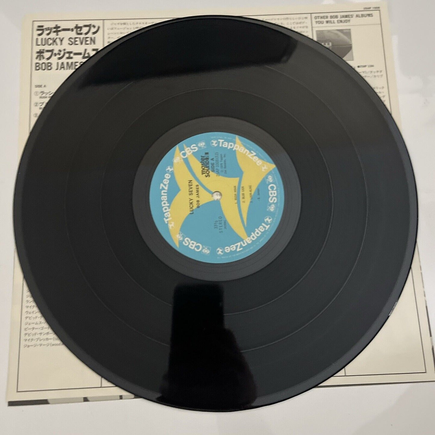 Bob James – Lucky Seven 1979 LP Vinyl Record Gatefold Obi Japan 25AP 1008