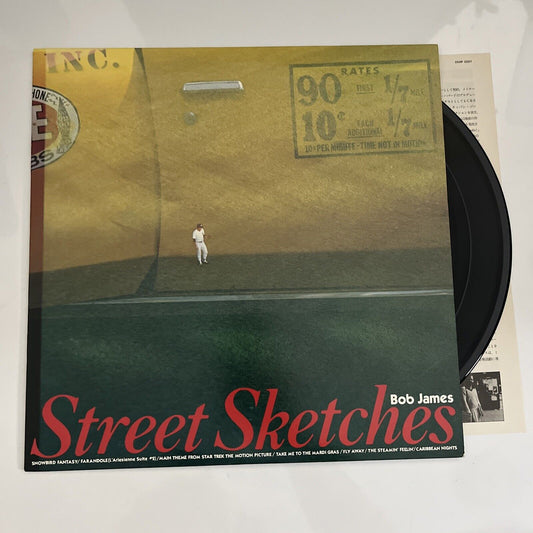 Bob James – Street Sketches 1981 LP Vinyl Record Numbered Japan Print 25AP 2257