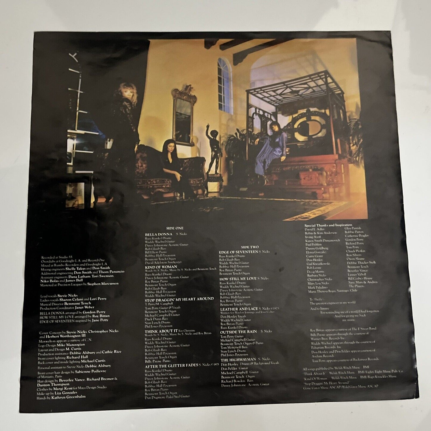 Stevie Nicks – Bella Donna 1981 LP Vinyl Record Obi Japan WEA P-11055J