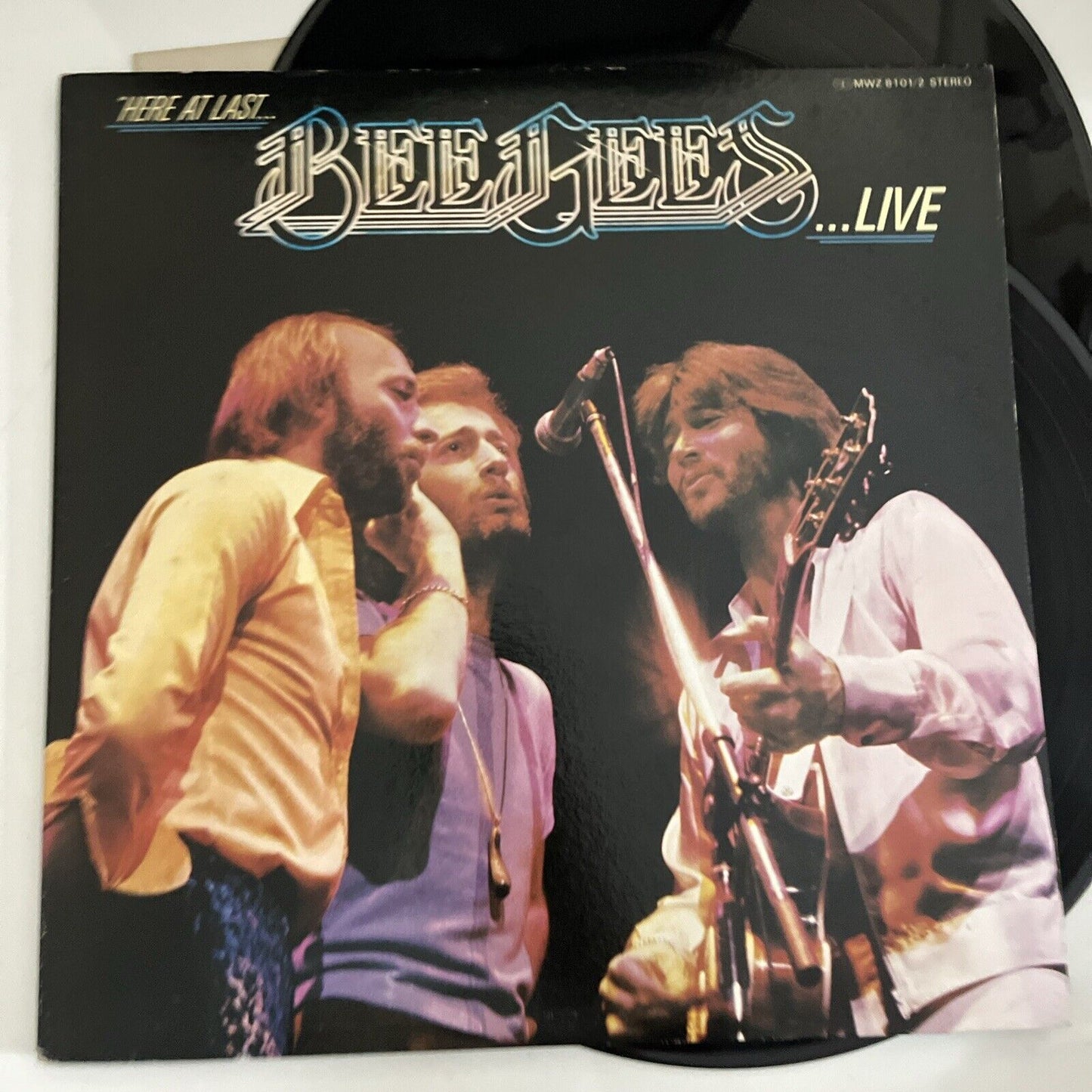 Bee Gees – Here At Last Live 1977 LP Vinyl Record Gatefold MWZ 8101