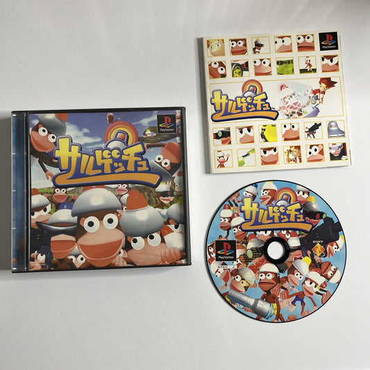 Ape Escape Saru! Get You!  PS1 Sony PlayStation NTSC-J JAPAN 1999 Game