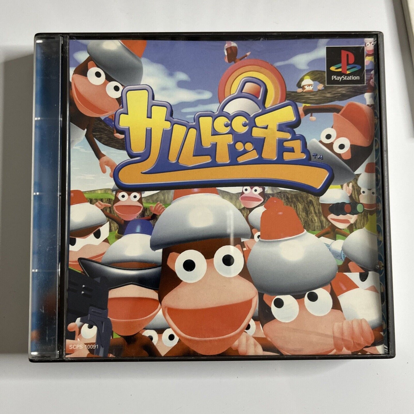 Ape Escape Saru! Get You!  PS1 Sony PlayStation NTSC-J JAPAN 1999 Game