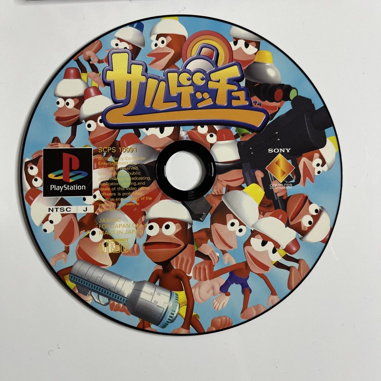 Ape Escape Saru! Get You!  PS1 Sony PlayStation NTSC-J JAPAN 1999 Game