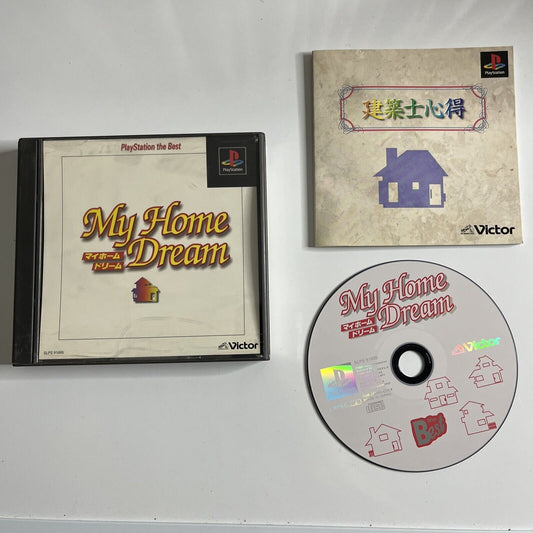My Home Dream  PS1 Sony PlayStation NTSC-J JAPAN 1997 Sim Game