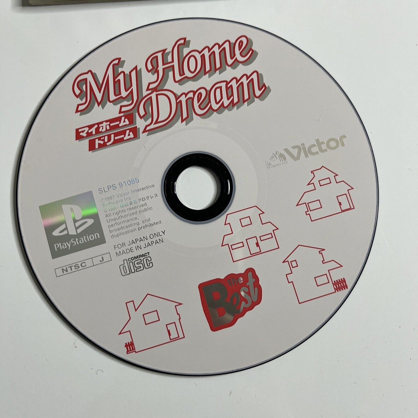 My Home Dream  PS1 Sony PlayStation NTSC-J JAPAN 1997 Sim Game