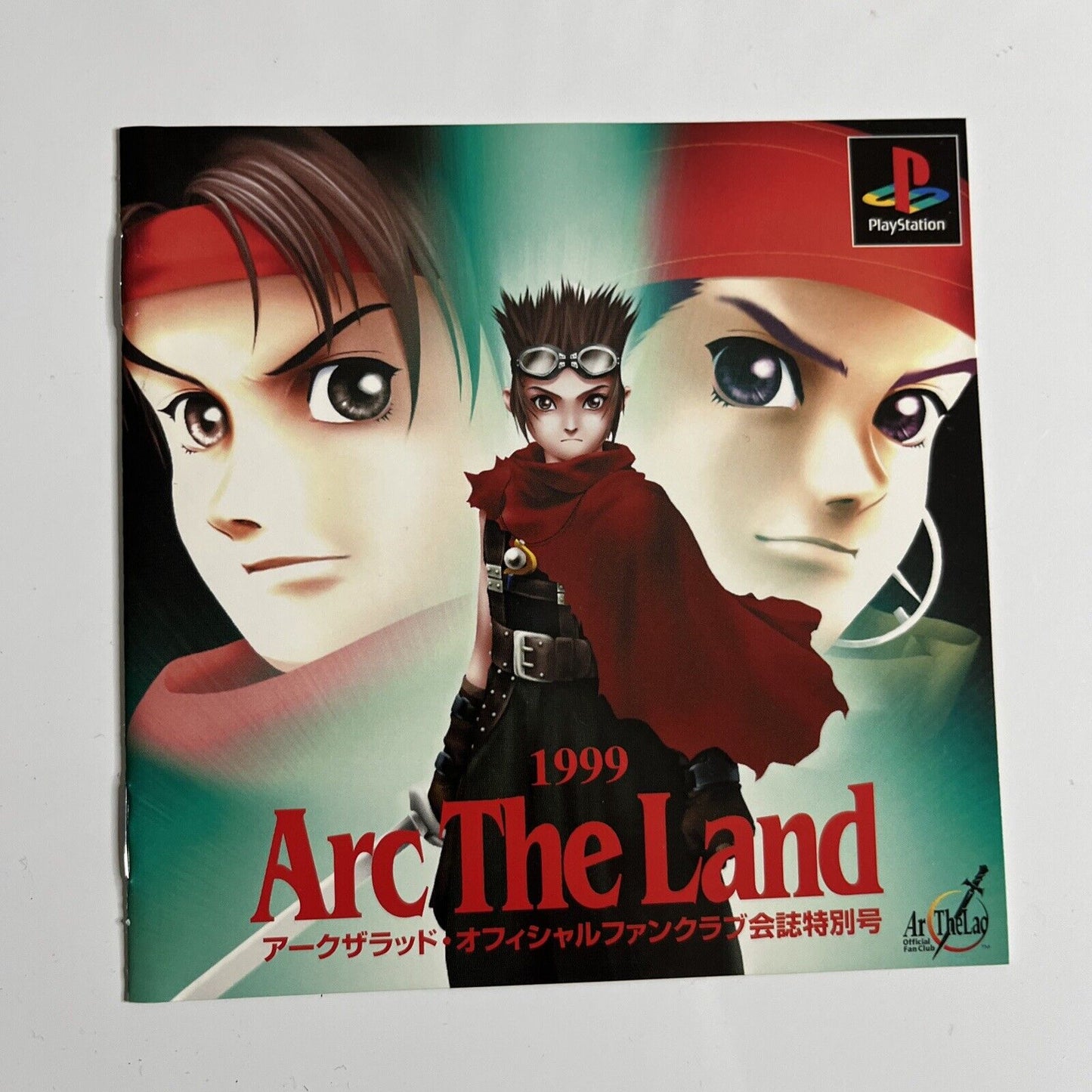 Arc The Lad III PS1 Sony PlayStation NTSC-J JAPAN Game Stickers Complete