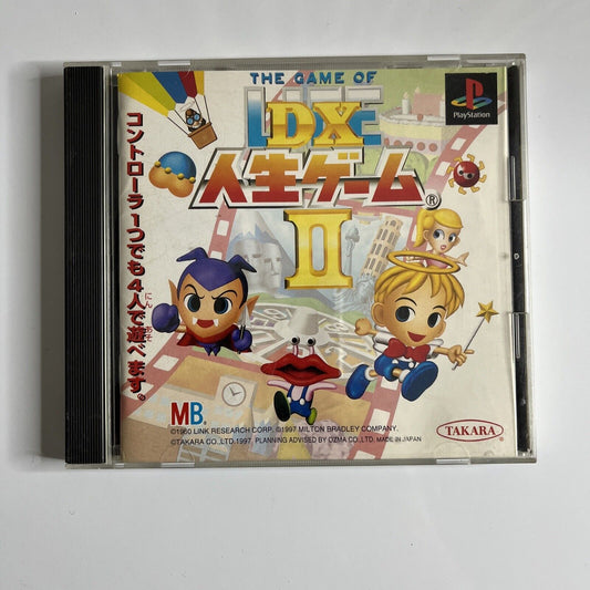 DX Jinsei Game II The Game of Life 1997 PS1 Sony PlayStation NTSC-J JAPAN Game