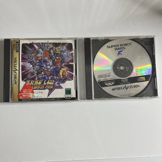 Super Robot Wars Taisen F + Final  Sega Saturn SS NTSC-J JAPAN Game