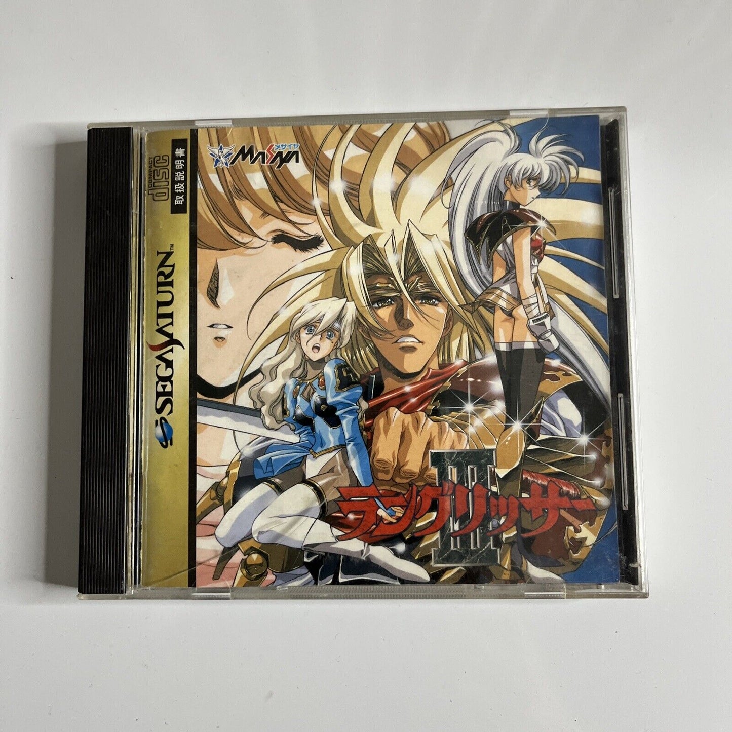 Langrisser III  Sega Saturn SS NTSC-J JAPAN Tactical Strategy Game