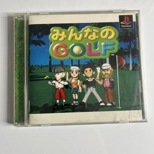 Minna no Golf 1: Everybody's Golf PS1 Sony PlayStation NTSC-J JAPAN Game