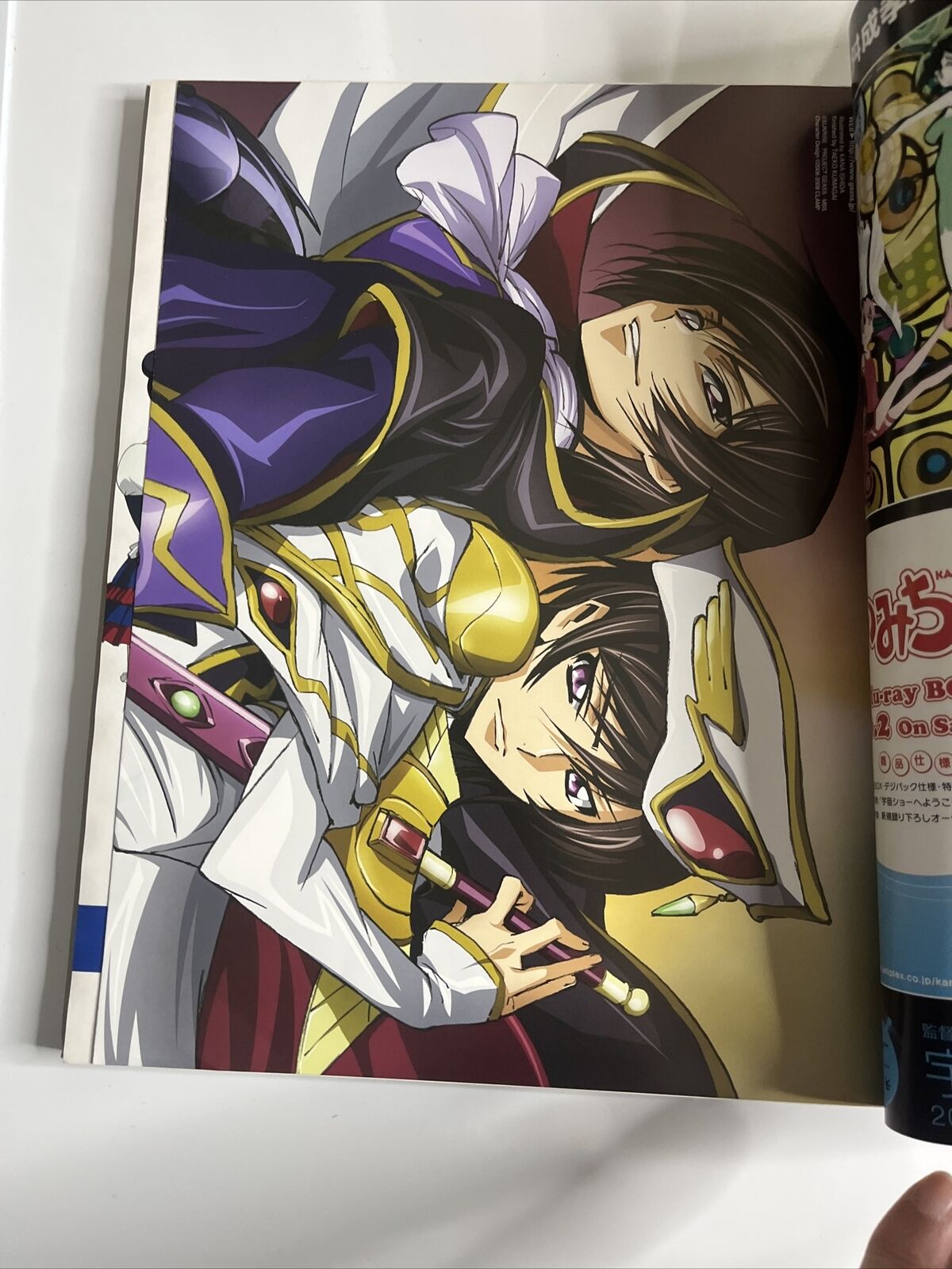 Newtype Magazine April 2010 Gundam UC Anime Characters Pinup Book Japanese Anime