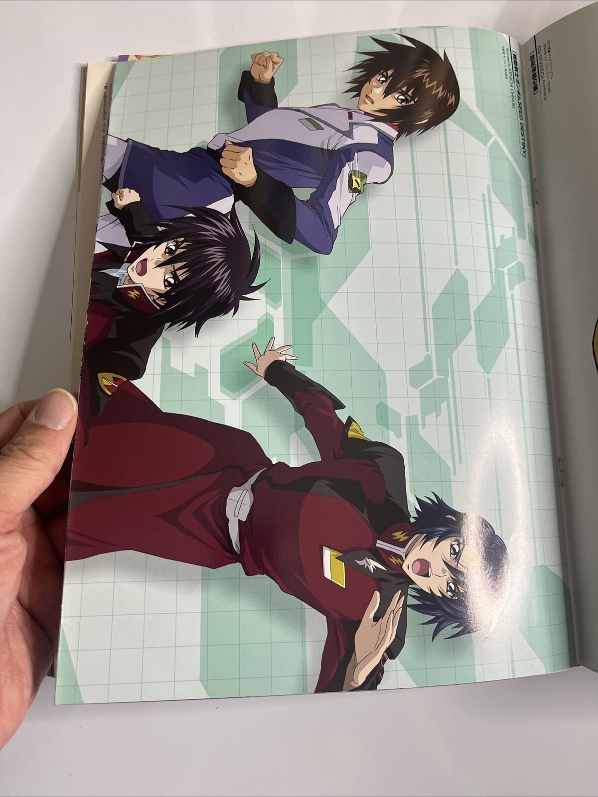 Newtype Magazine April 2010 Gundam UC Anime Characters Pinup Book Japanese Anime