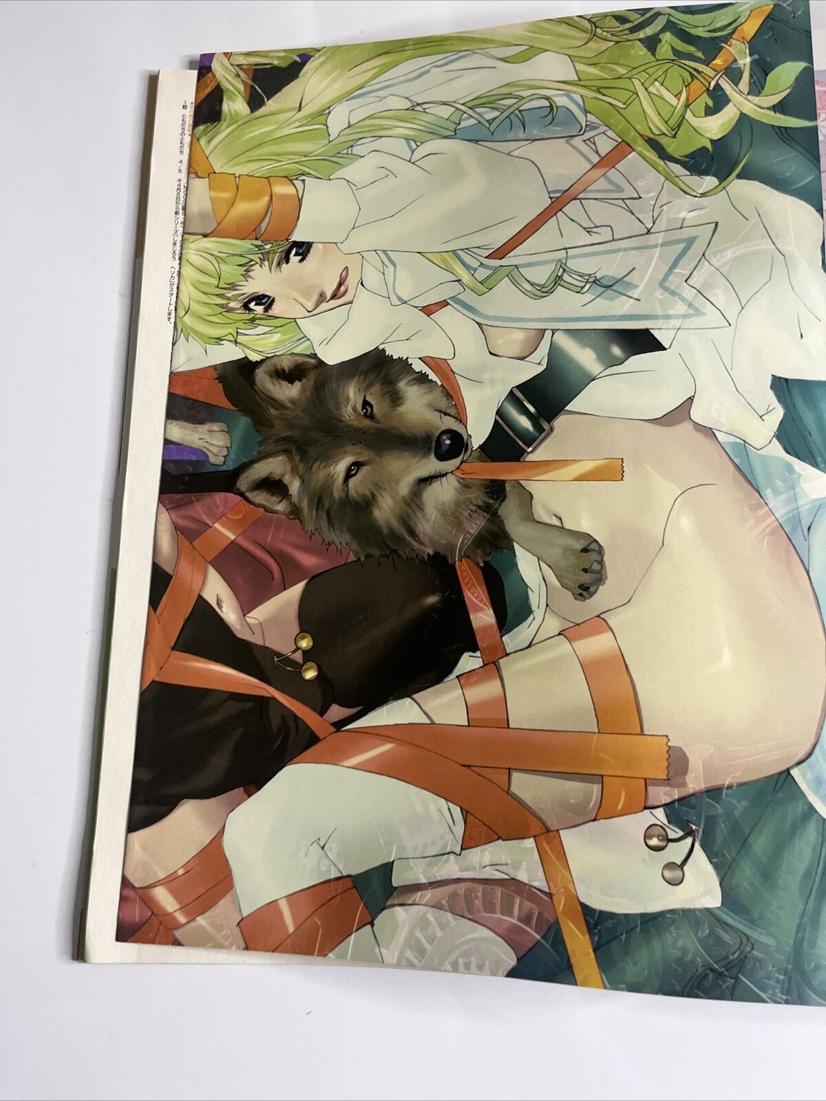 Newtype Magazine April 2010 Gundam UC Anime Characters Pinup Book Japanese Anime