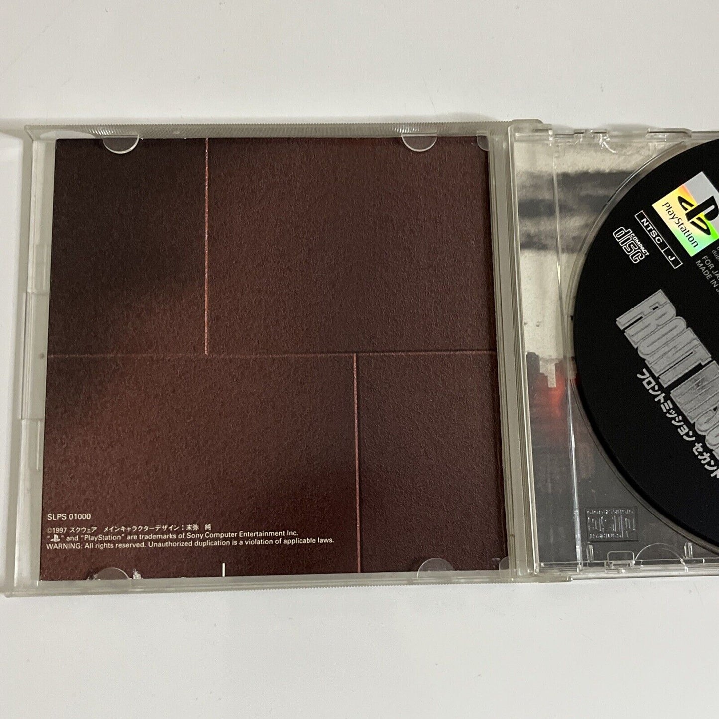 Front Mission 2 PS1 Sony PlayStation NTSC-J JAPAN Squaresoft Strategy Complete