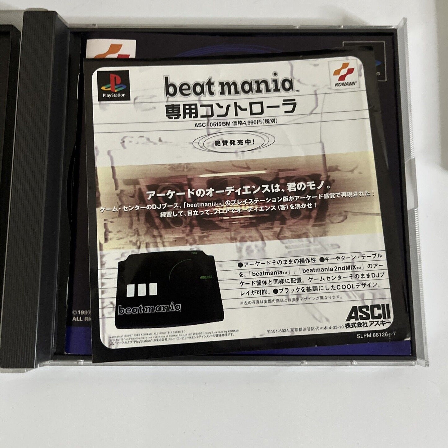 Beatmania + Append 3rd Mix  PS1 Sony PlayStation NTSC-J JAPAN Game