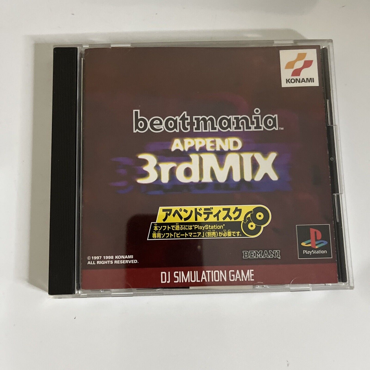 Beatmania + Append 3rd Mix  PS1 Sony PlayStation NTSC-J JAPAN Game