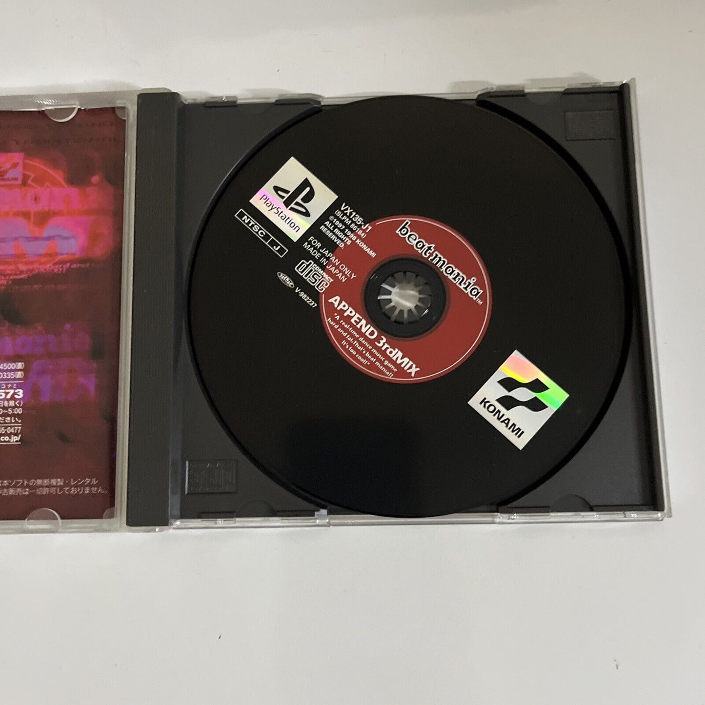 Beatmania + Append 3rd Mix  PS1 Sony PlayStation NTSC-J JAPAN Game