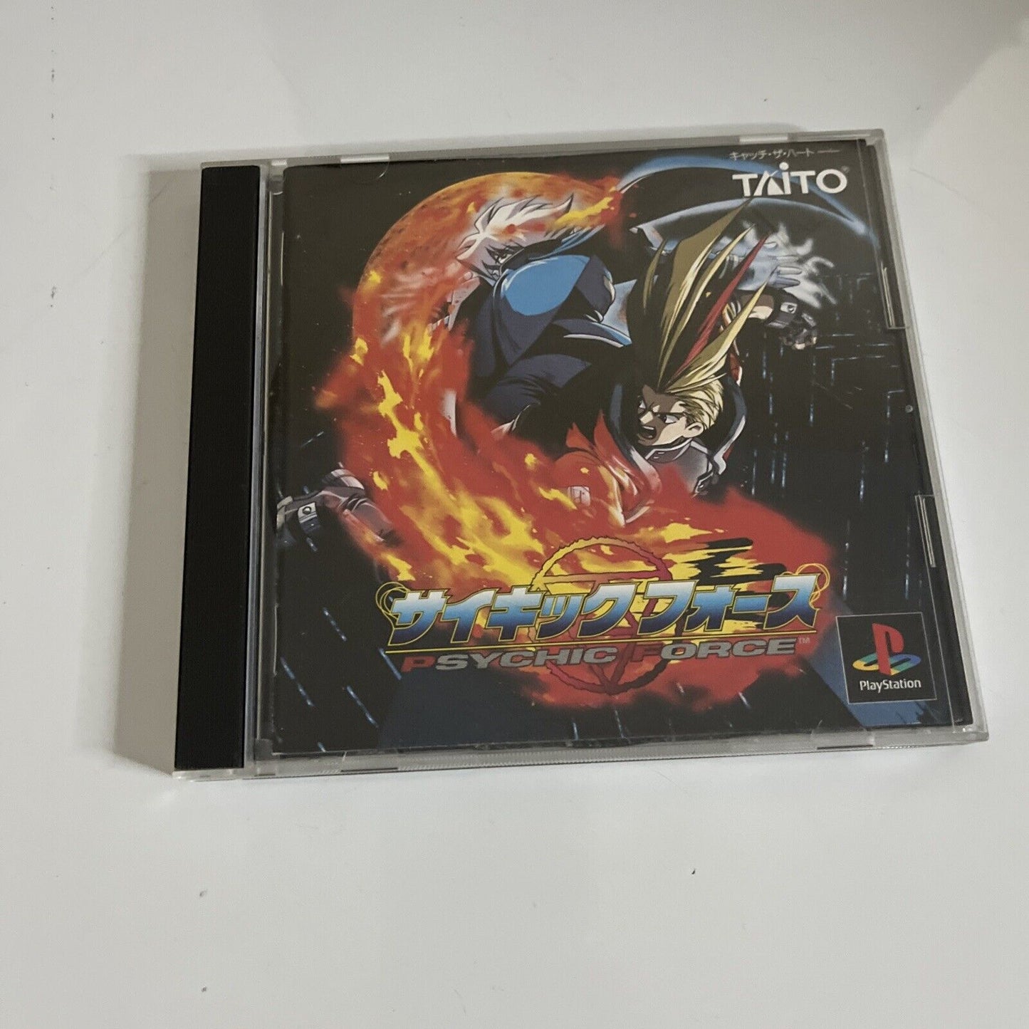 Psychic Force  PS1 Sony PlayStation NTSC-J JAPAN Taito 1996 Fighting Complete