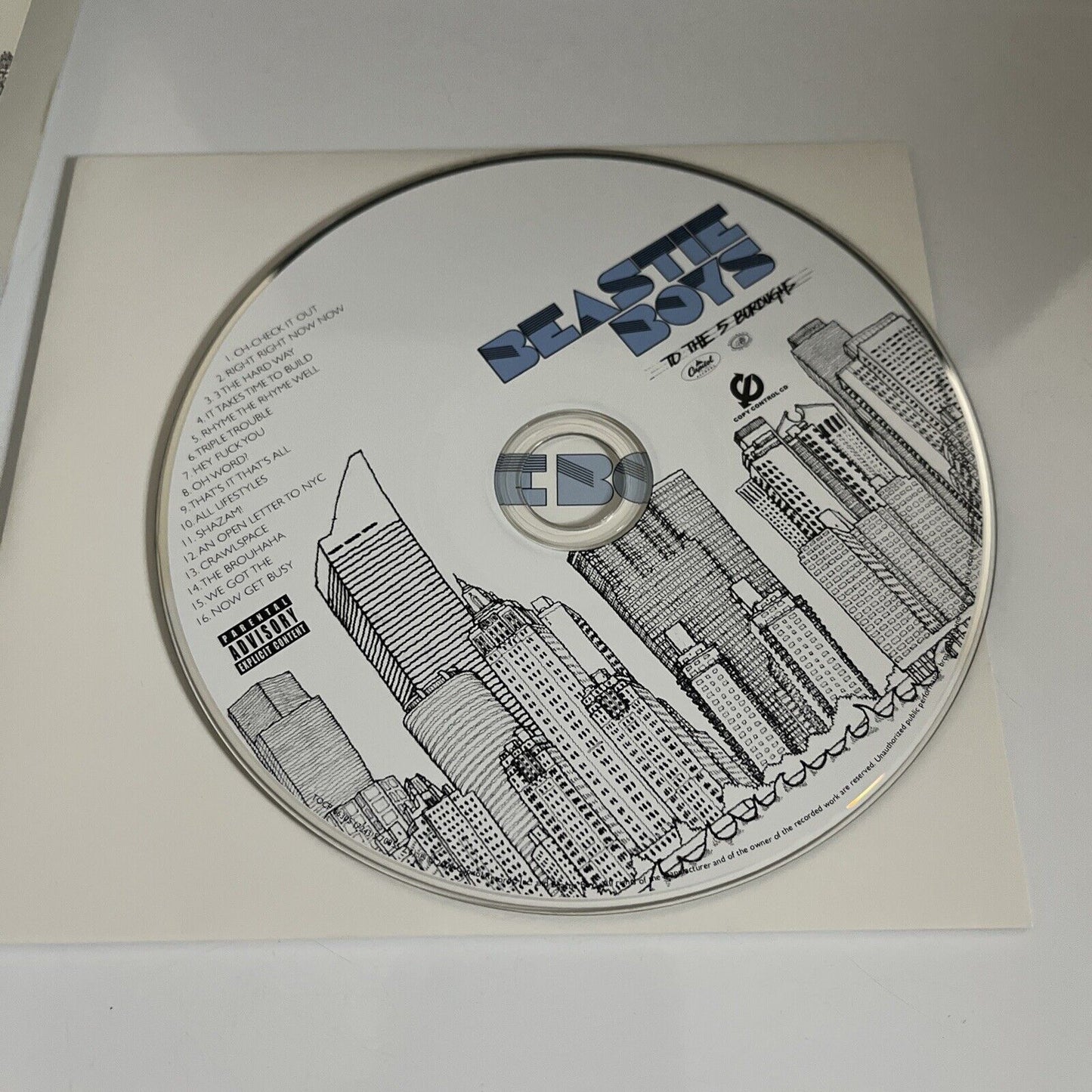 To the 5 Boroughs by Beastie Boys CD + DVD Japan Release Digipak TOCP-6635