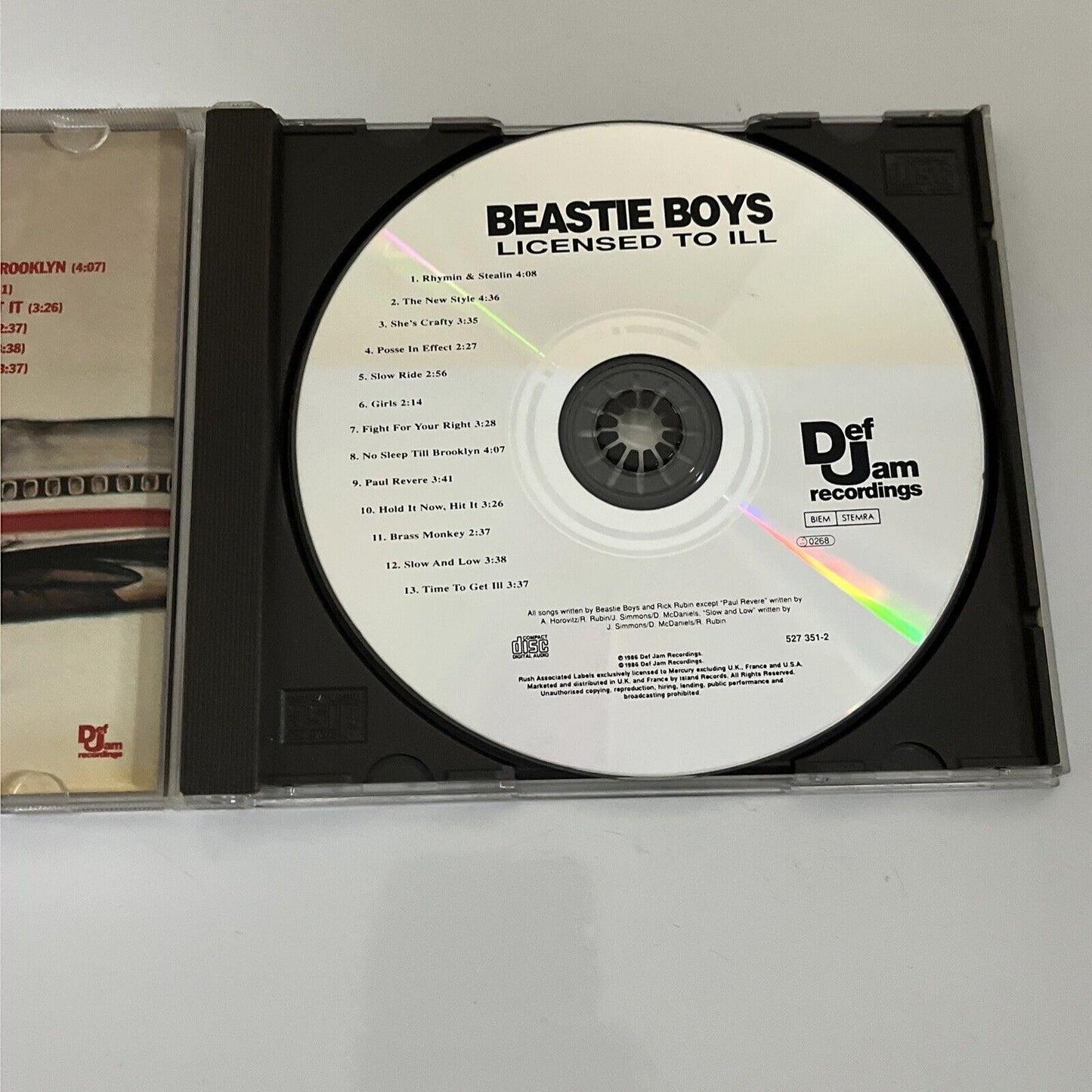 Licensed to Ill by Beastie Boys (CD, 1986)