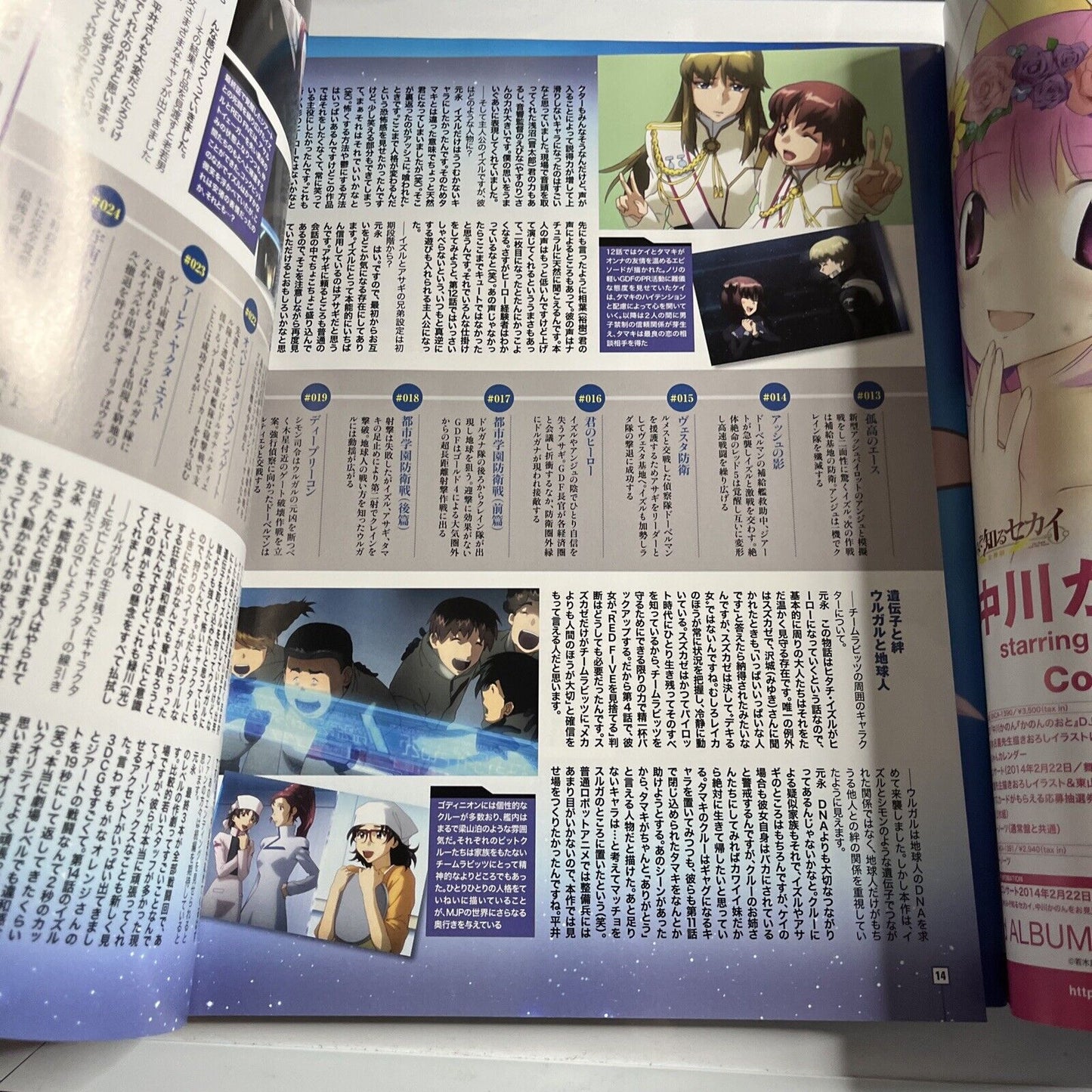 Newtype Magazine Japanese November 2013 Hikari Furu Magica Anime Manga