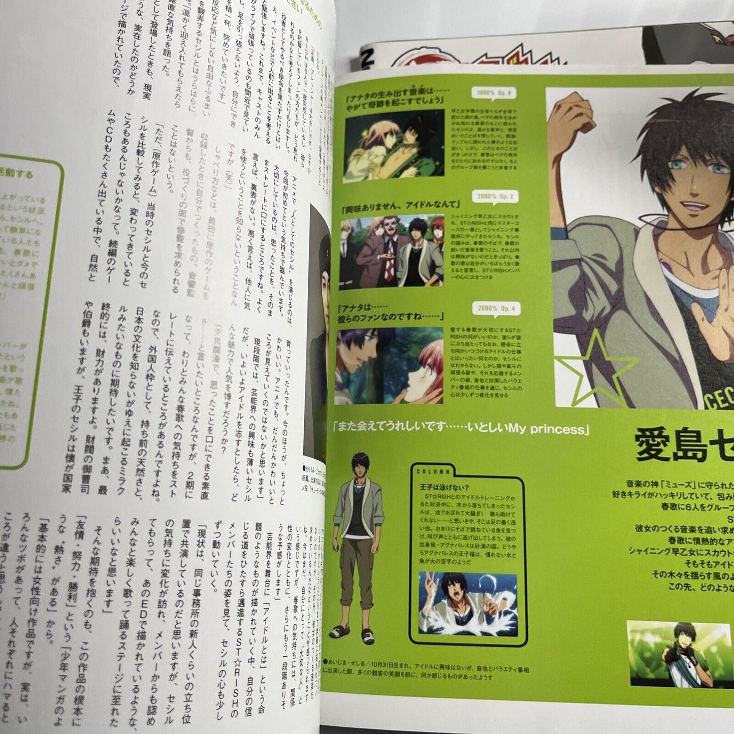 Newtype Magazine June 2013 Japanese Uta no Prince-sama Steins Gate Anime Manga
