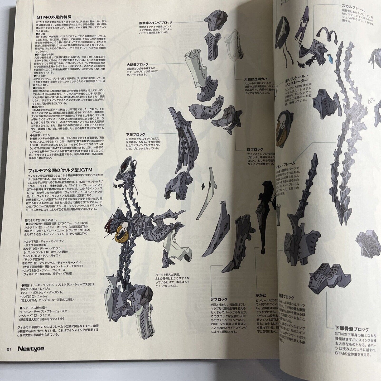 Newtype Magazine May 2013 Japanese Five Star Stories Anime Manga