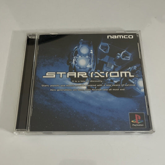 Star Ixiom  PS1 Sony PlayStation NTSC-J JAPAN Shooter Namco 1999 Game