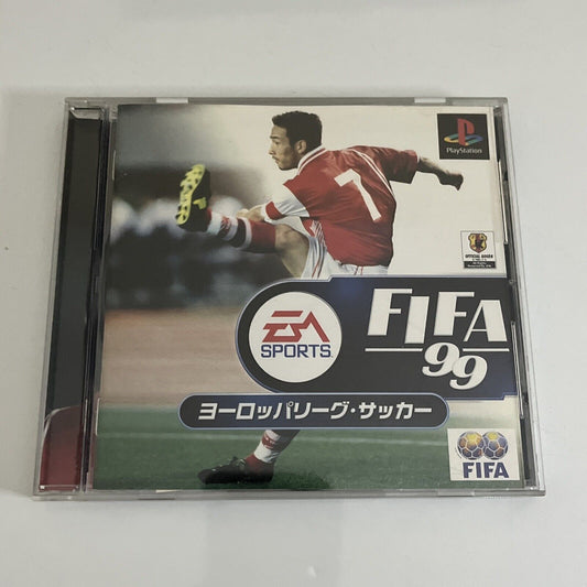 FIFA 99  PS1 Sony PlayStation NTSC-J JAPAN Soccer Football 1999 Game