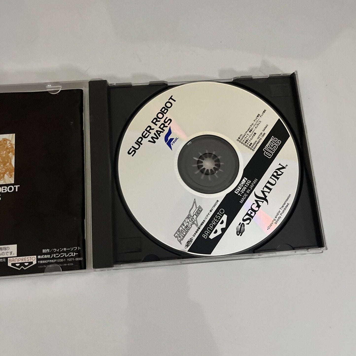 Super Robot Wars F Final Sega Saturn SS NTSC-J JAPAN 1998 Game