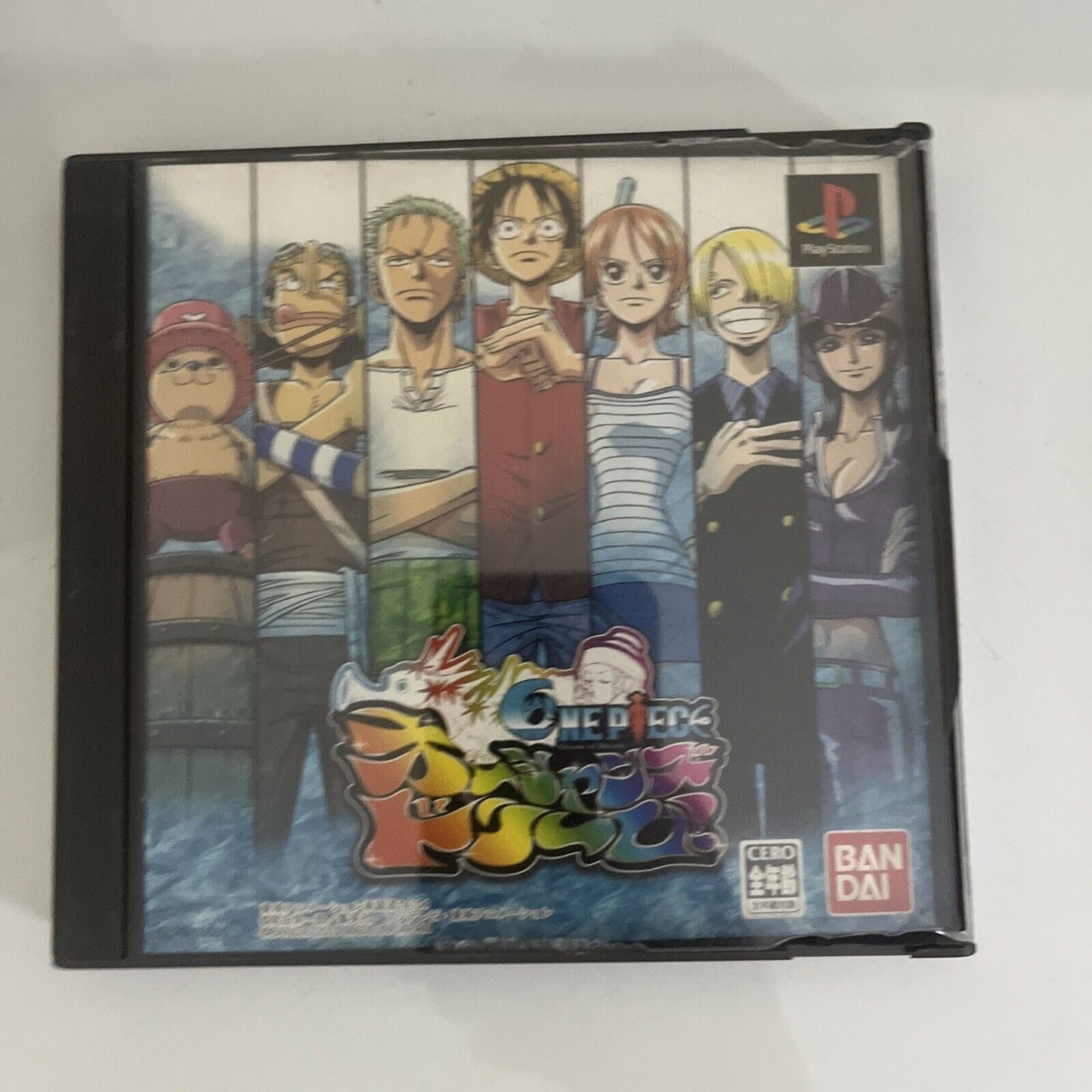One Piece Ocean Of Dreams PS1 Sony PlayStation NTSC-J JAPAN 2003 Complete