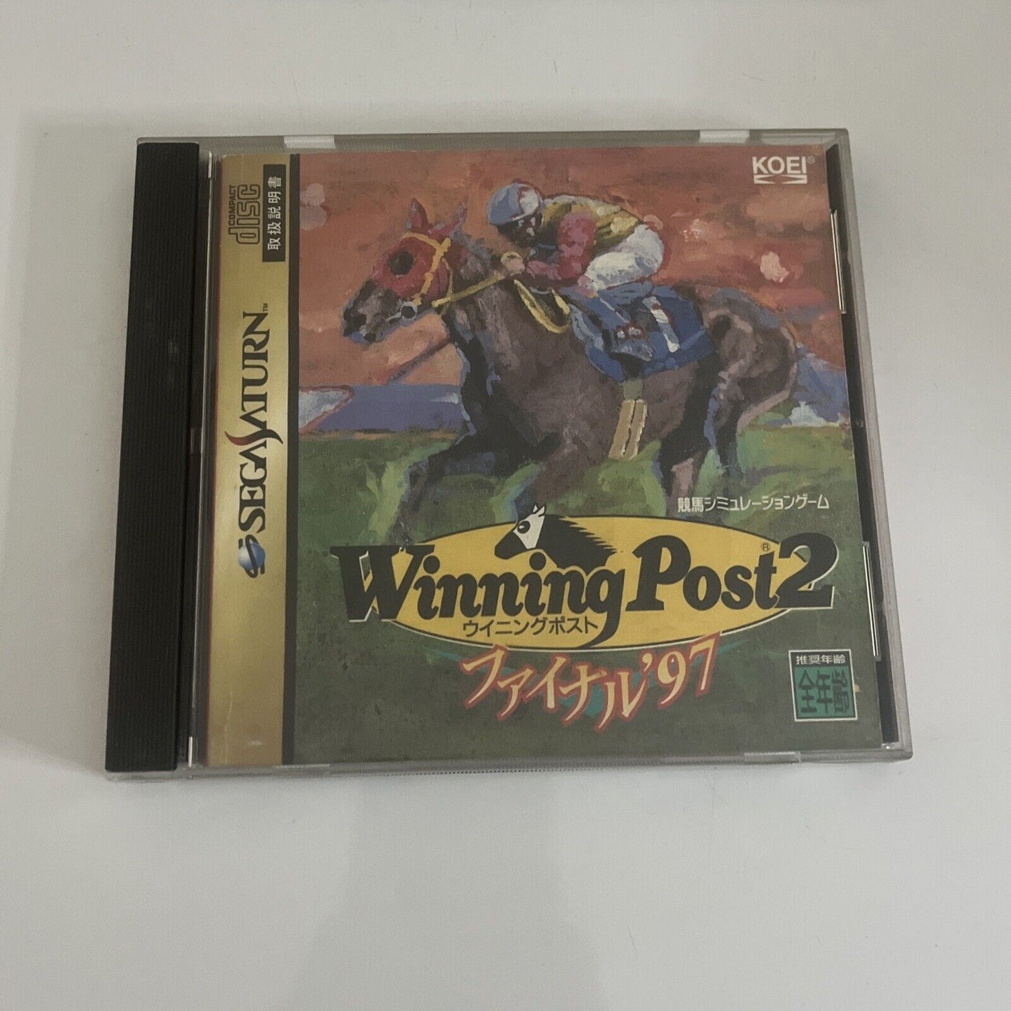Winning Post 2 Final 97  Sega Saturn SS NTSC-J JAPAN Horse Racing Game T-7647G