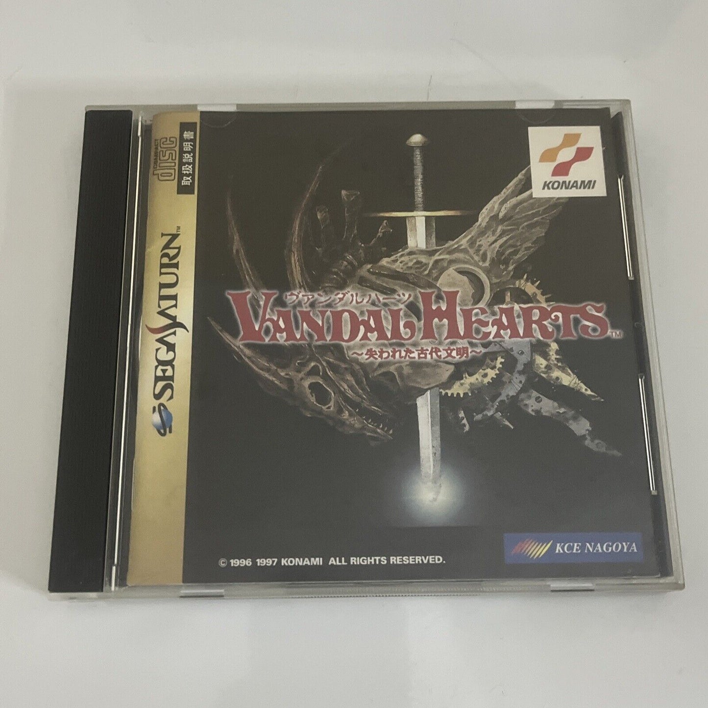 Vandal Hearts  Sega Saturn SS NTSC-J JAPAN Tactical RPG 1997 Game T-9526G