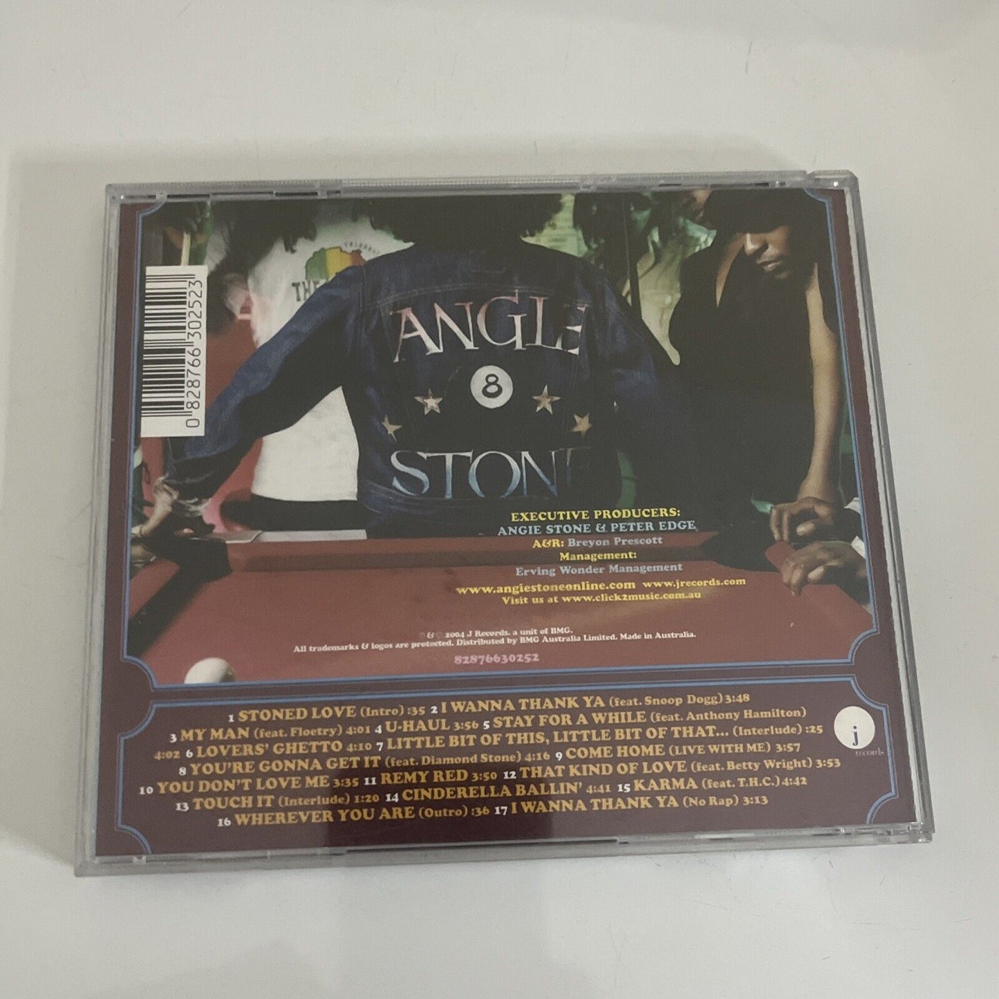 Stone Love by Angie Stone (CD, 2006) Album J Records