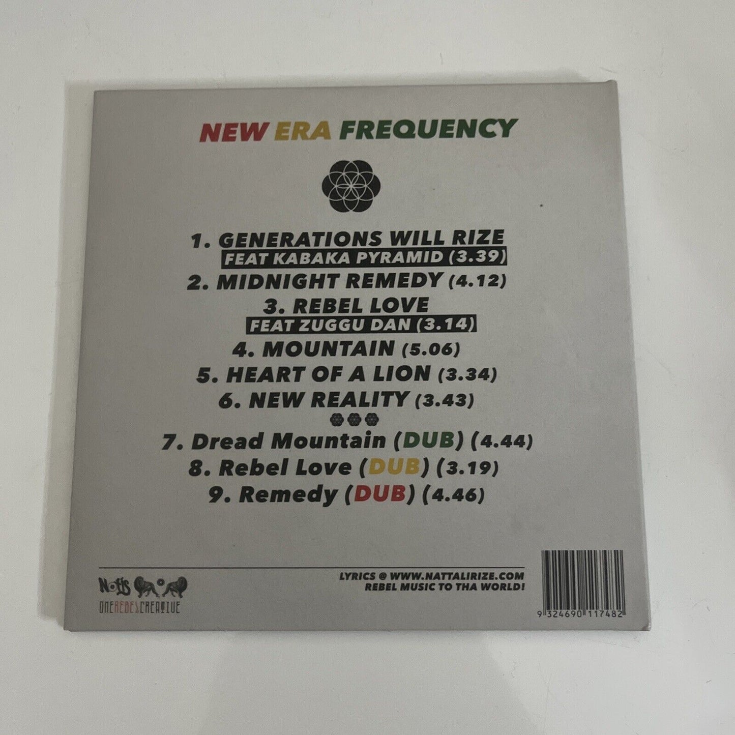 Nattali Rize & Notis – New Era Frequency (CD, 2015) Digipak