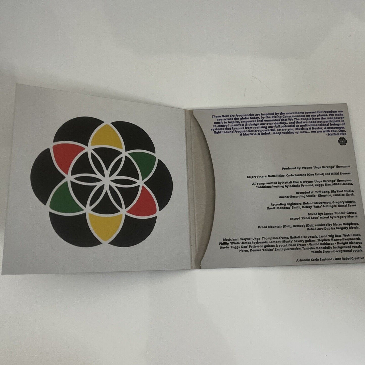 Nattali Rize & Notis – New Era Frequency (CD, 2015) Digipak