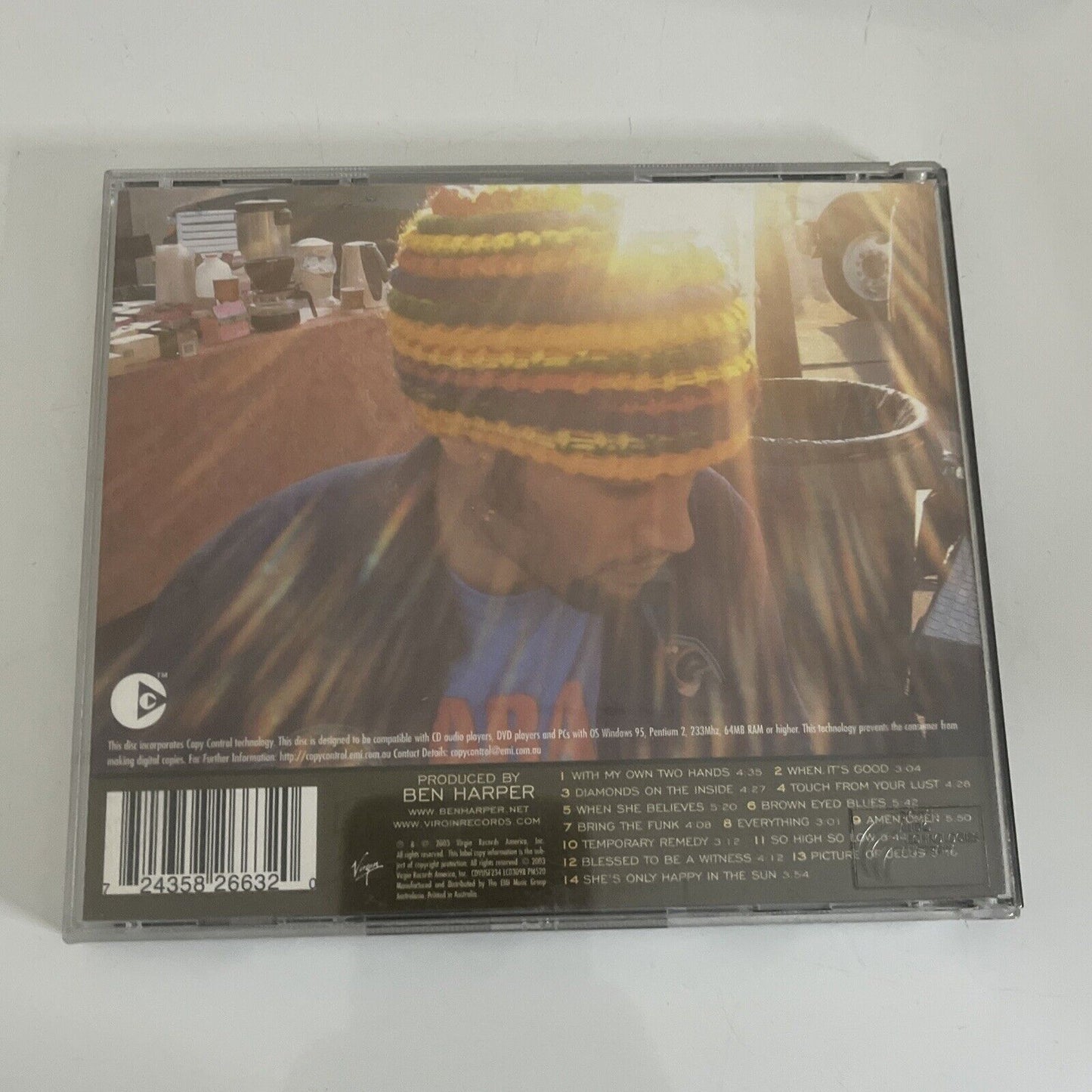 Ben Harper – Diamonds On The Inside (CD, 2003)