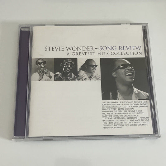 Song Review: A Greatest Hits Collection by Stevie Wonder (CD, 1996)
