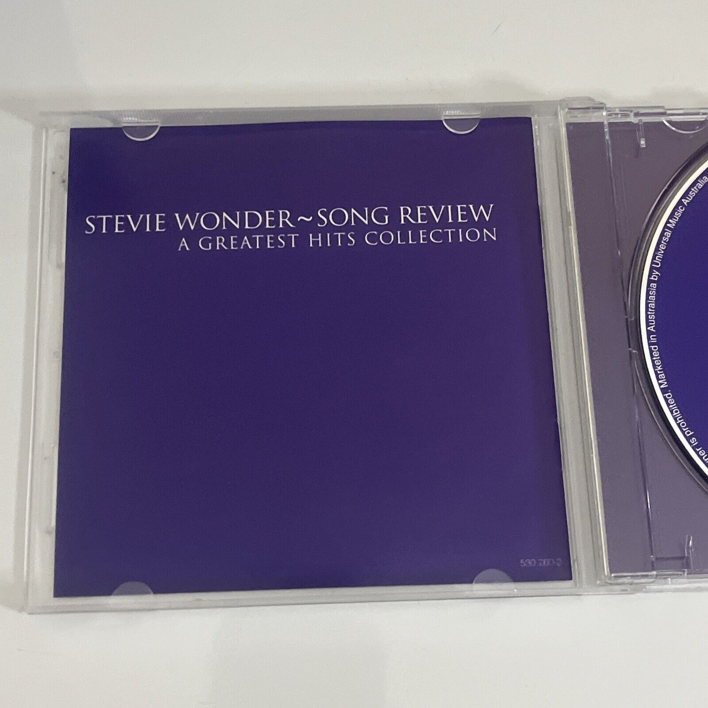 Song Review: A Greatest Hits Collection by Stevie Wonder (CD, 1996)