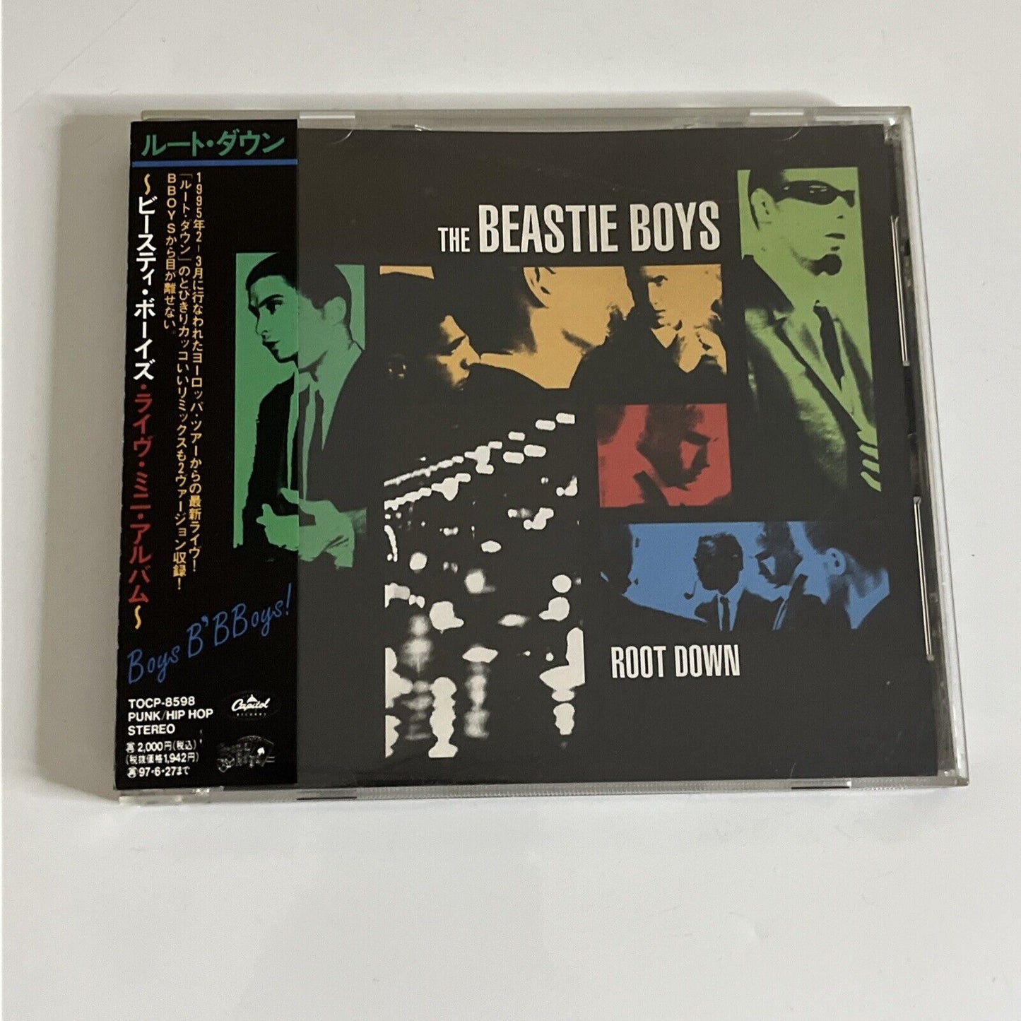 Beastie Boys – Root Down (CD, 1995) Japan Promo Obi First Edition TOCP 8598
