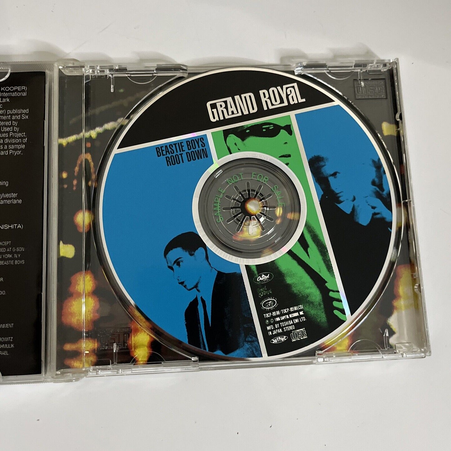 Beastie Boys – Root Down (CD, 1995) Japan Promo Obi First Edition TOCP 8598